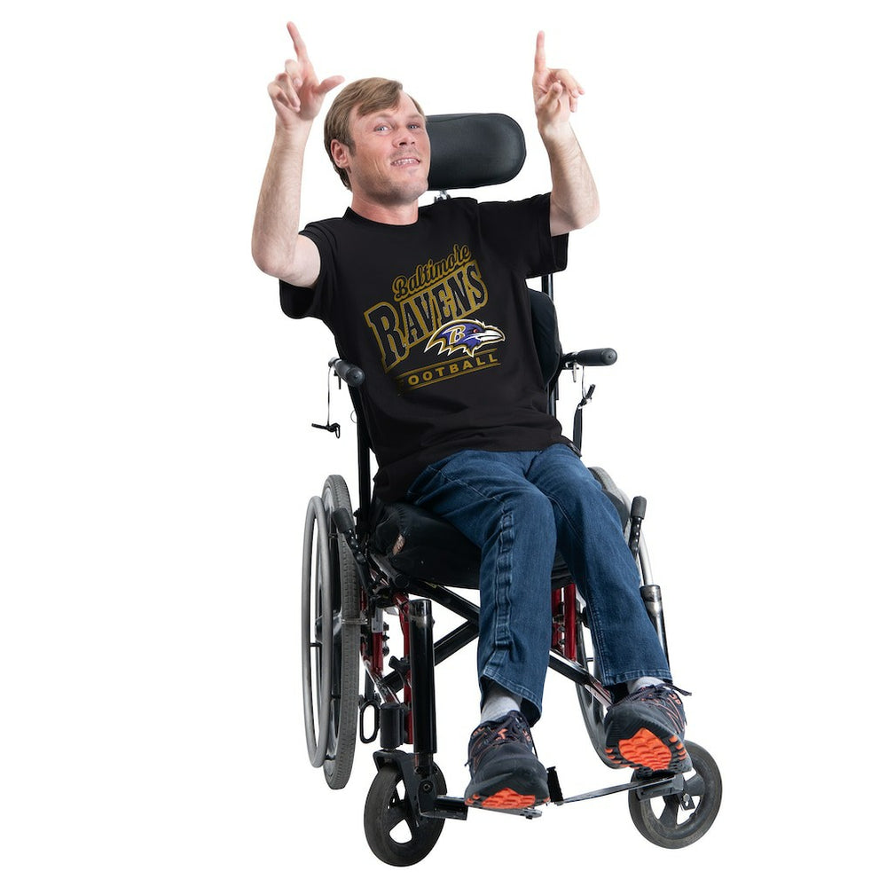 G-III Sports by Carl Banks Adaptive Headliner Graphic T-Shirt - Baltimore Ravens T-shirts