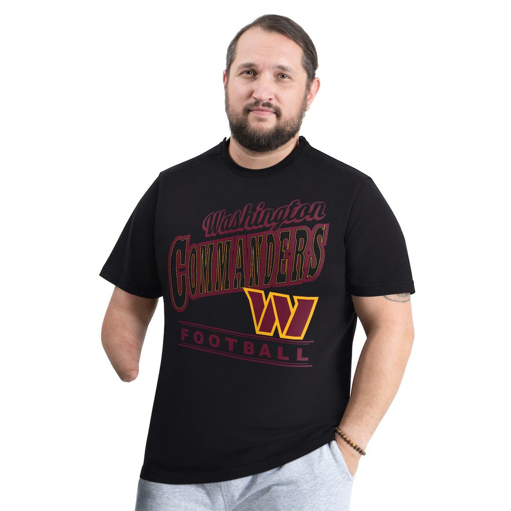 G-III Sports by Carl Banks Adaptive Headliner Graphic T-Shirt - Washington Commanders T-shirts