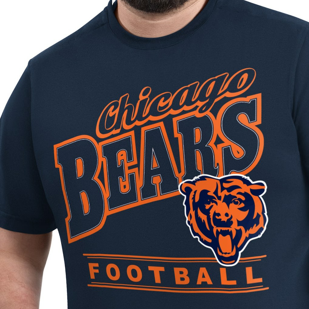 G-III Sports by Carl Banks Adaptive Headliner Graphic T-Shirt - Chicago Bears T-shirts