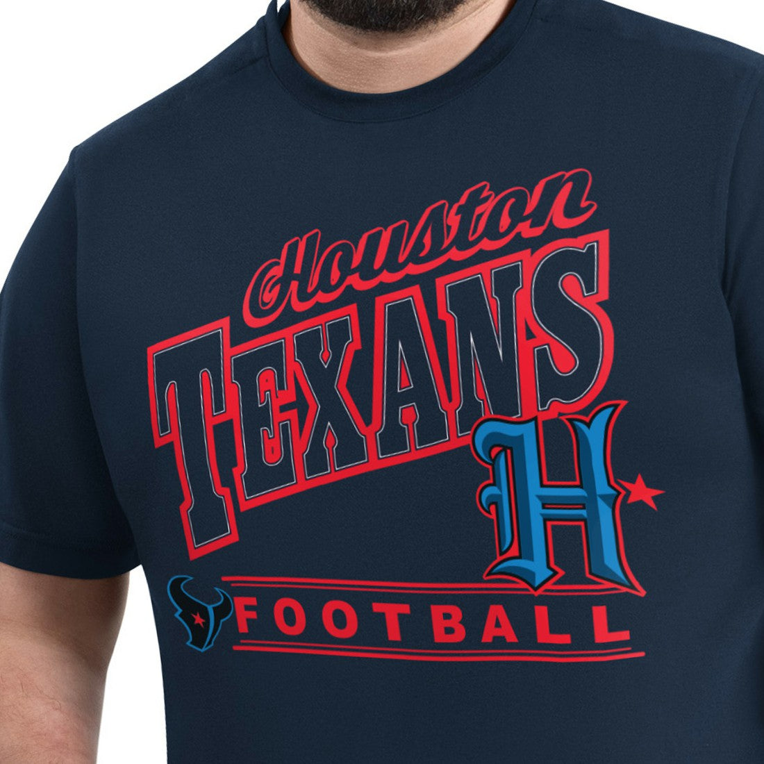 G-III Sports by Carl Banks Adaptive Headliner Graphic T-Shirt - Houston Texans T-shirts