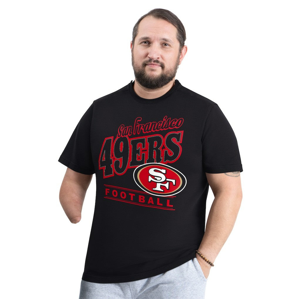 G-III Sports by Carl Banks Adaptive Headliner Graphic T-Shirt - San Francisco 49ers T-shirts