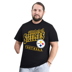 G-III Sports by Carl Banks Adaptive Headliner Graphic T-Shirt - Pittsburgh Steelers T-shirts