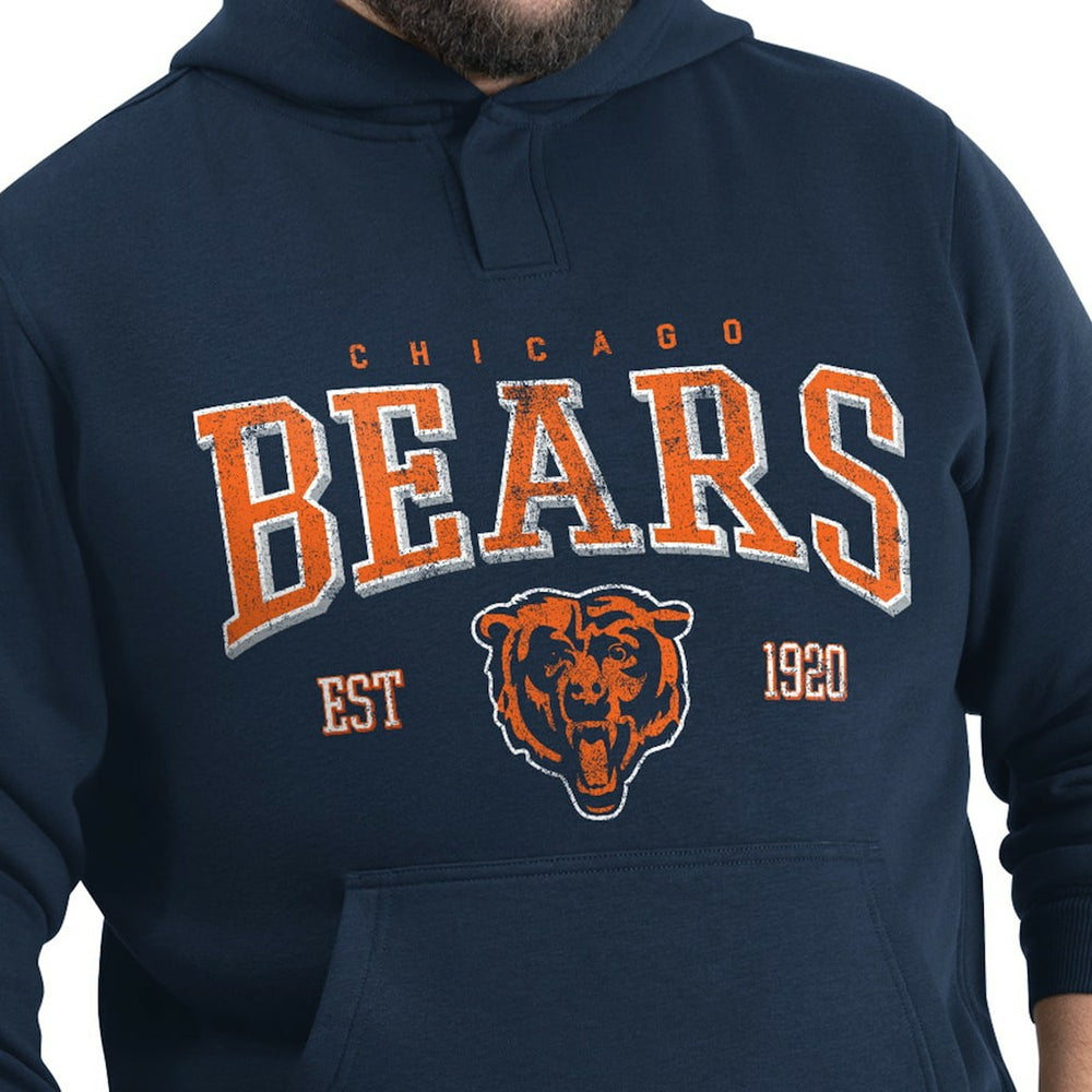 G-III Sports by Carl Banks Adaptive Team Spirit Graphic Fleece Pullover Hoodie - Chicago Bears Hoodies