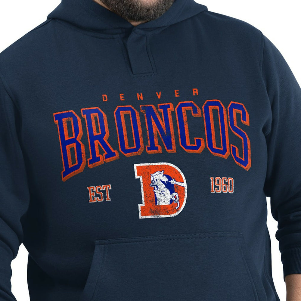 G-III Sports by Carl Banks Adaptive Team Spirit Graphic Fleece Pullover Hoodie - Denver Broncos Hoodies