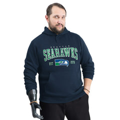 G-III Sports by Carl Banks Adaptive Team Spirit Graphic Fleece Pullover Hoodie - Seattle Seahawks Hoodies