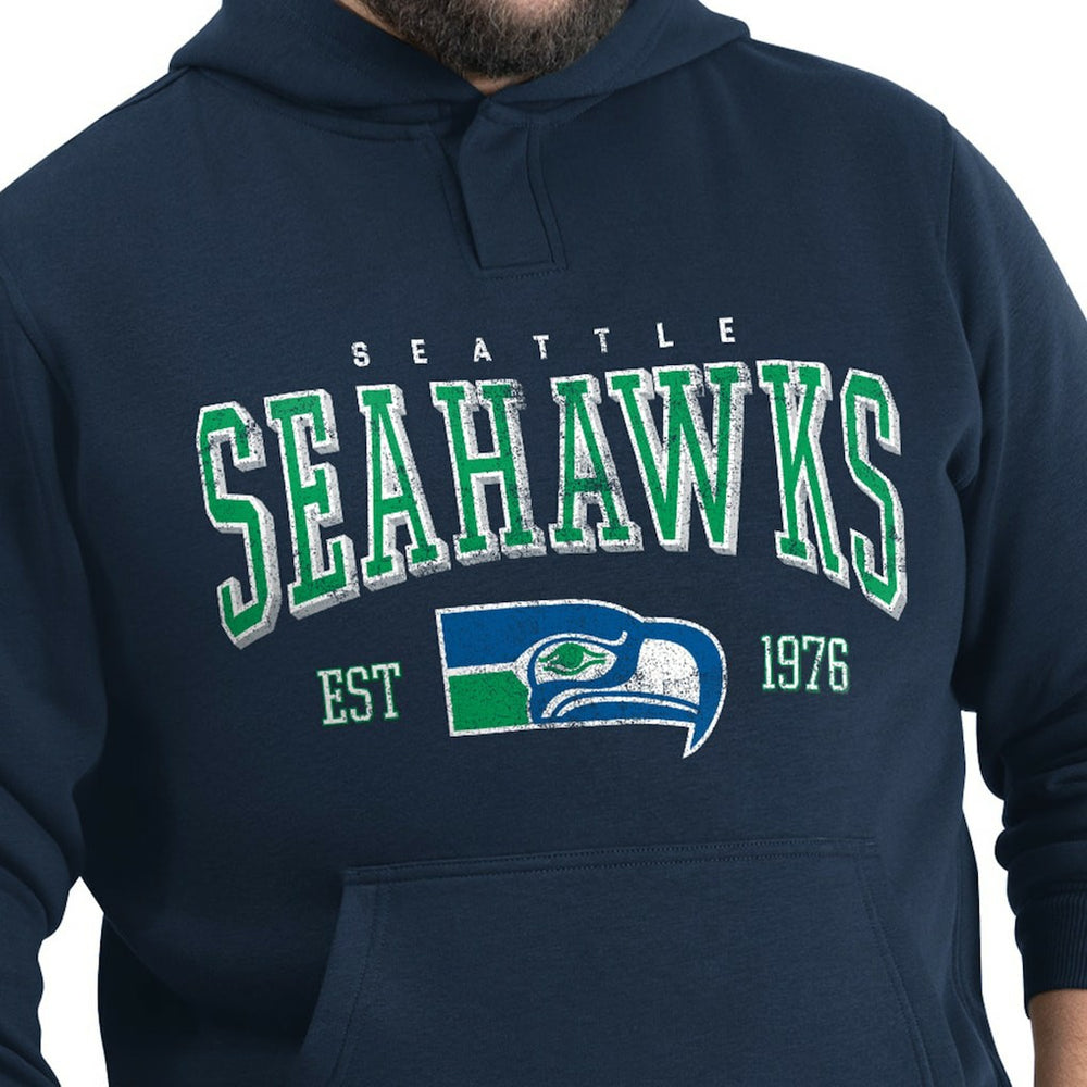 G-III Sports by Carl Banks Adaptive Team Spirit Graphic Fleece Pullover Hoodie - Seattle Seahawks Hoodies
