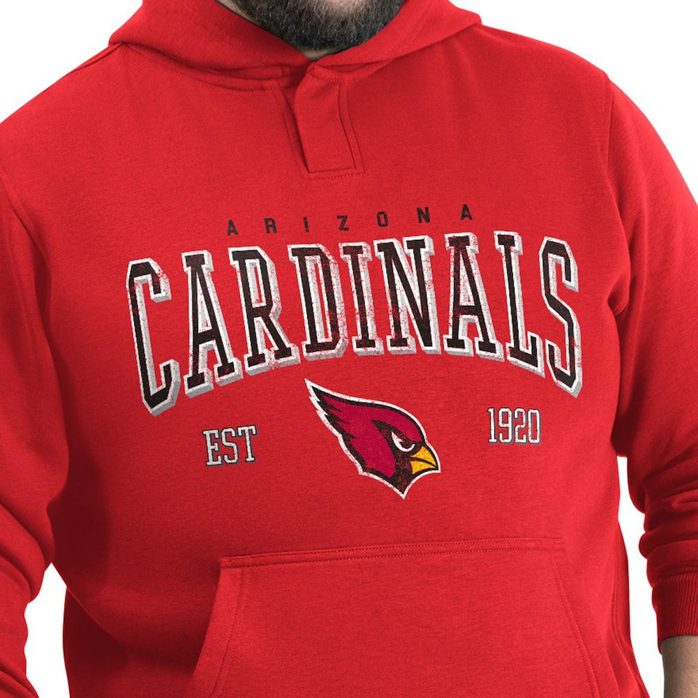 G-III Sports by Carl Banks Adaptive Team Spirit Graphic Fleece Pullover Hoodie - Arizona Cardinals Hoodies