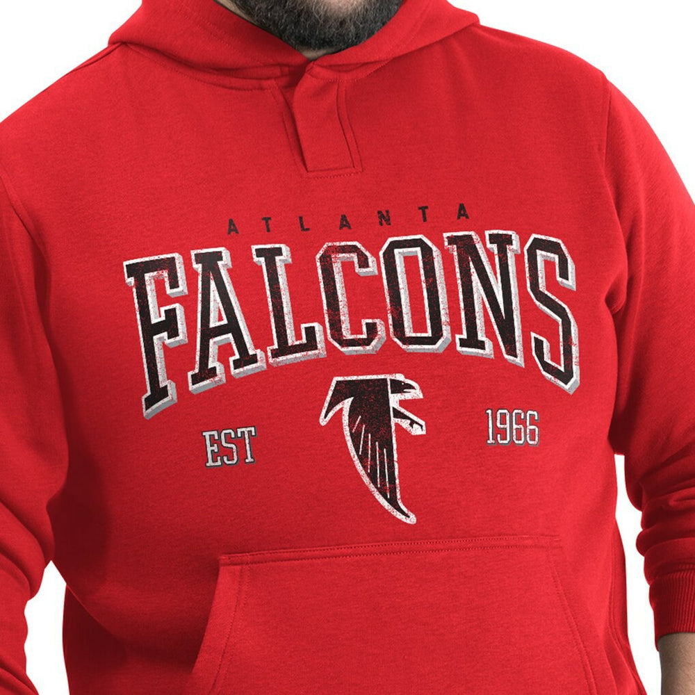 G-III Sports by Carl Banks Adaptive Team Spirit Graphic Fleece Pullover Hoodie - Atlanta Falcons Hoodies