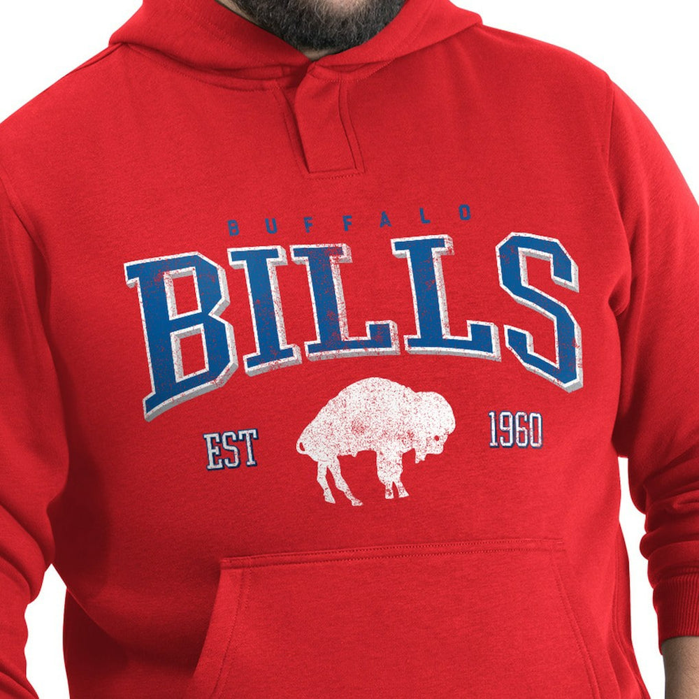 G-III Sports by Carl Banks Adaptive Team Spirit Graphic Fleece Pullover Hoodie - Buffalo Bills Hoodies