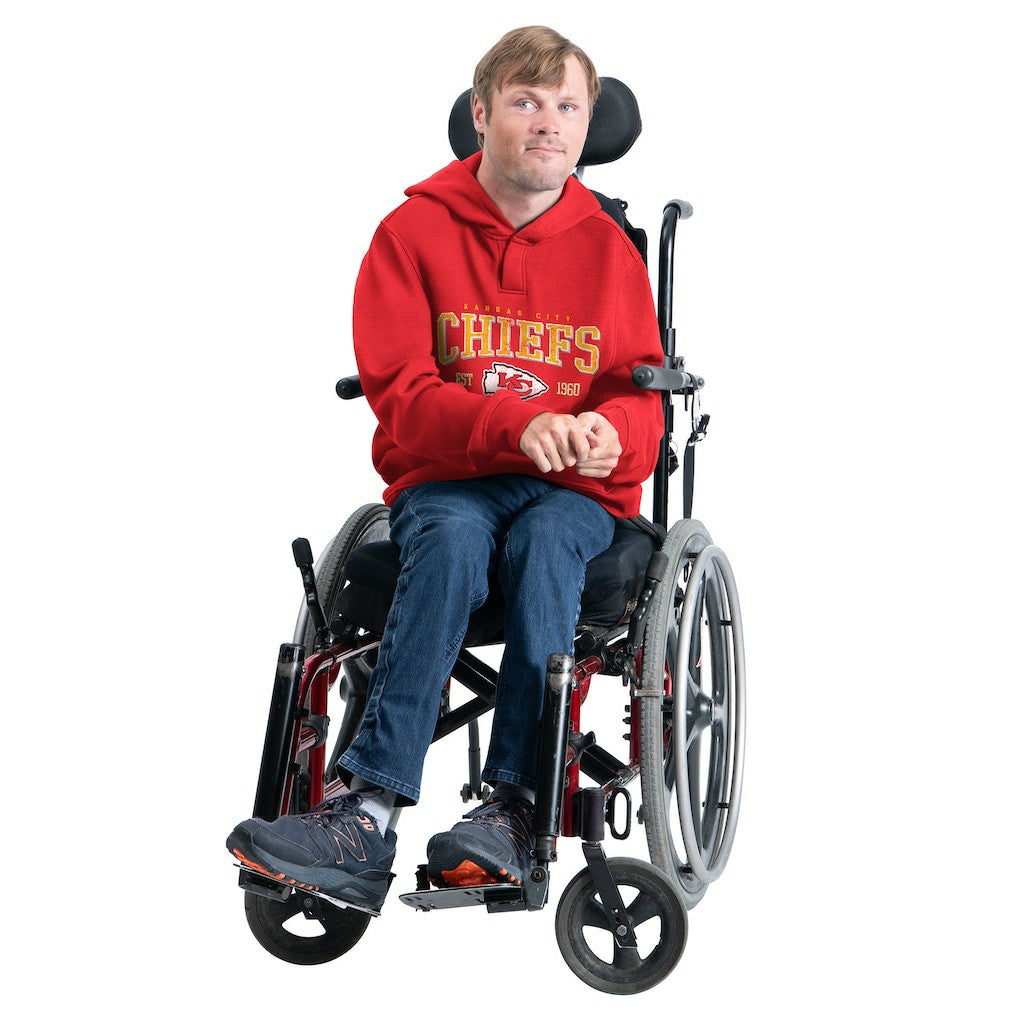 G-III Sports by Carl Banks Adaptive Team Spirit Graphic Fleece Pullover Hoodie - Kansas City Chiefs Hoodies