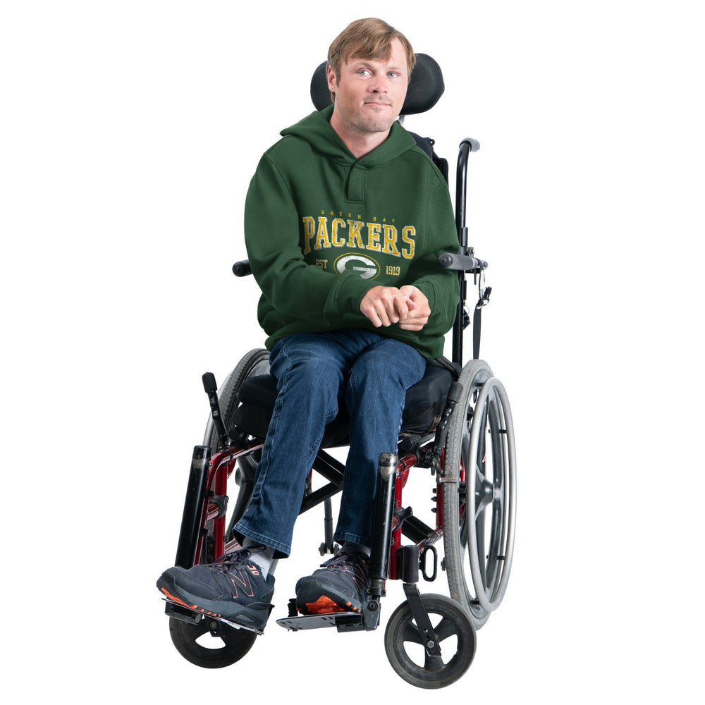 G-III Sports by Carl Banks Adaptive Team Spirit Graphic Fleece Pullover Hoodie - Green Bay Packers Hoodies