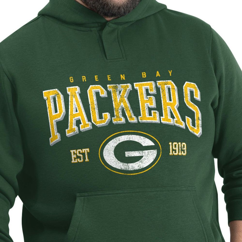 G-III Sports by Carl Banks Adaptive Team Spirit Graphic Fleece Pullover Hoodie - Green Bay Packers Hoodies