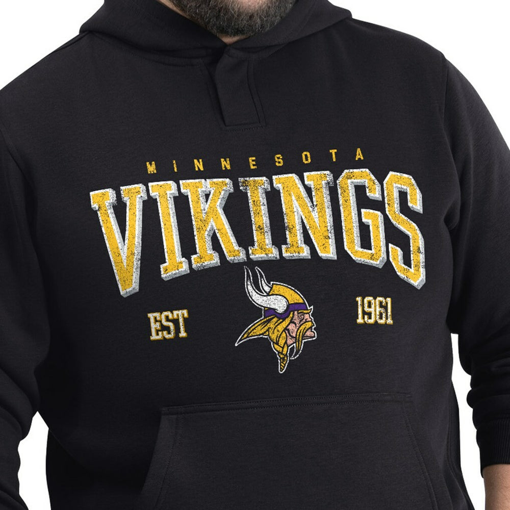 G-III Sports by Carl Banks Adaptive Team Spirit Graphic Fleece Pullover Hoodie - Minnesota Vikings Hoodies