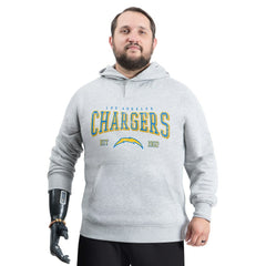 G-III Sports by Carl Banks Adaptive Team Spirit Graphic Fleece Pullover Hoodie - Los Angeles Chargers Hoodies