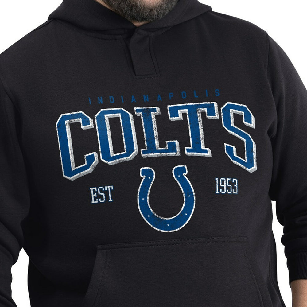 G-III Sports by Carl Banks Adaptive Team Spirit Graphic Fleece Pullover Hoodie - Indianapolis Colts Hoodies