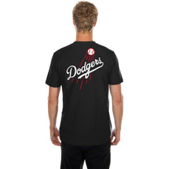 Black Los Angeles Dodgers x The Heritage Collection New Era LA84 Summer Olympics T-Shirt