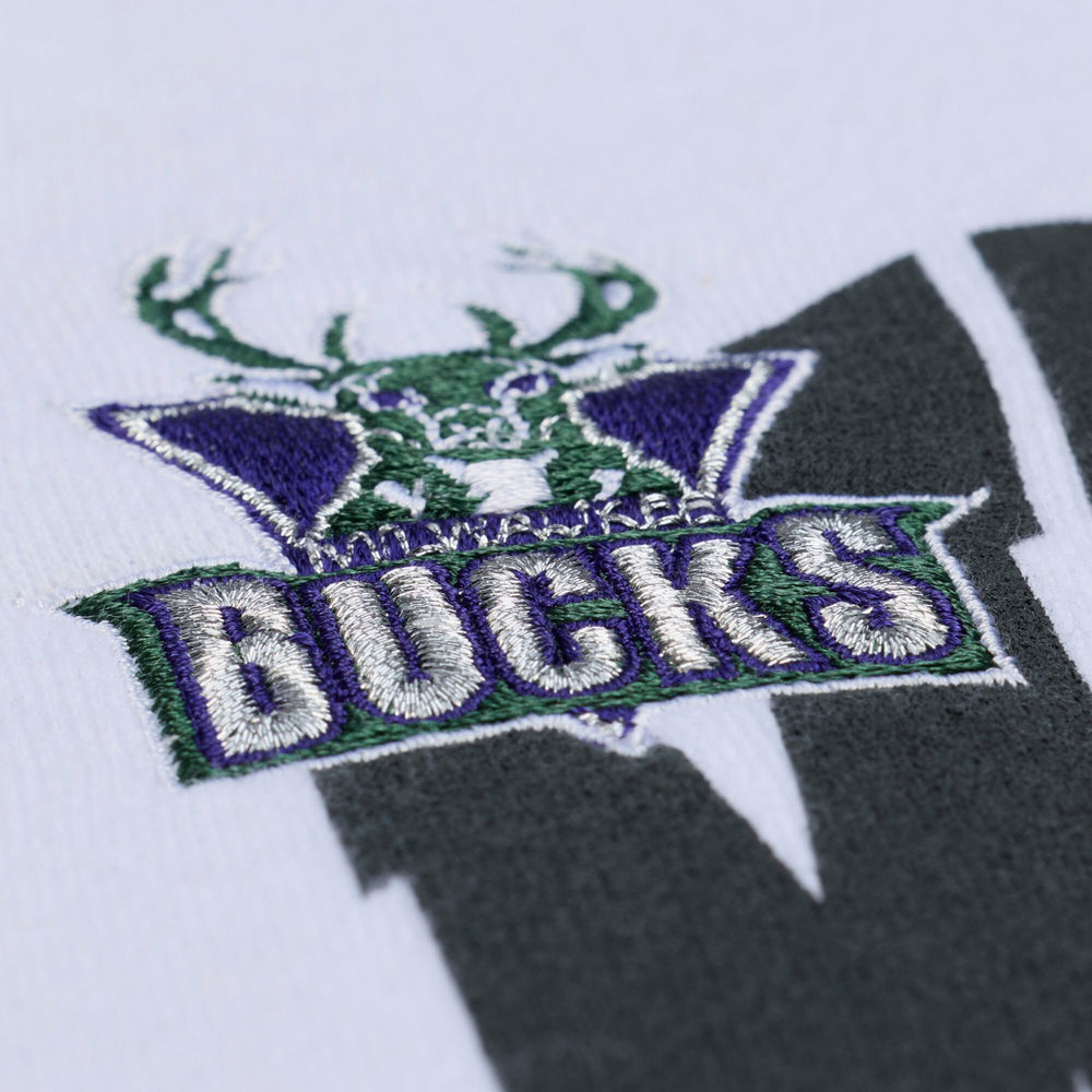 Mitchell & Ness Milwaukee Bucks Women's Lightweight Block Letter Sweatshirt