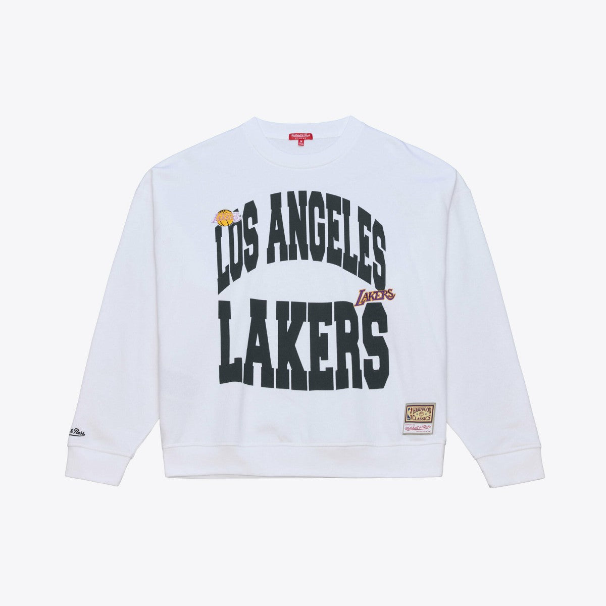 Mitchell & Ness Los Angeles Lakers Women's Lightweight Block Letter Sweatshirt
