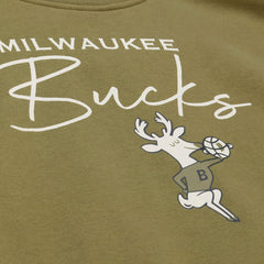 Mitchell & Ness Milwaukee Bucks Women's Lightweight Script Sweatshirt