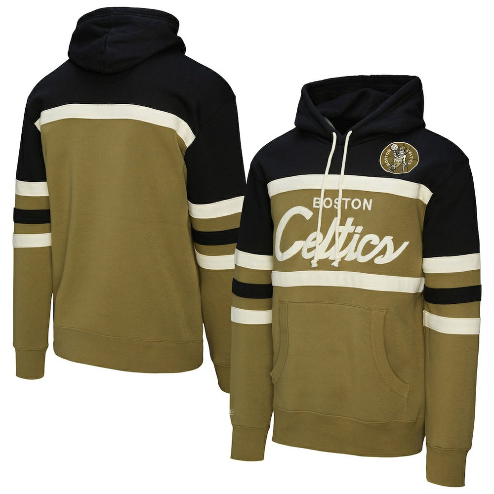 Mitchell & Ness Boston Celtics Double Clutch Head Coach Hoodie