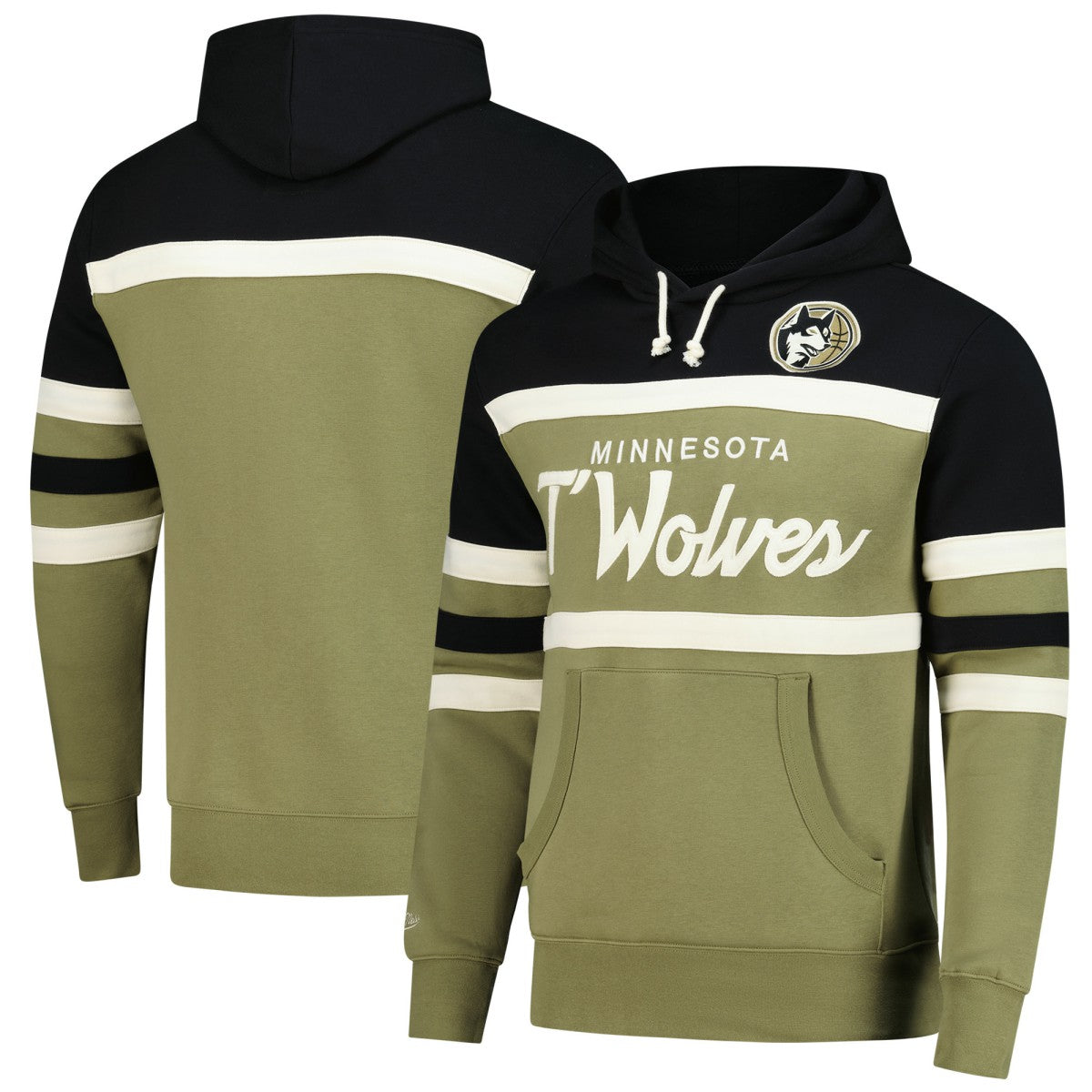 Mitchell & Ness Minnesota Timberwolves Double Clutch Head Coach Hoodie