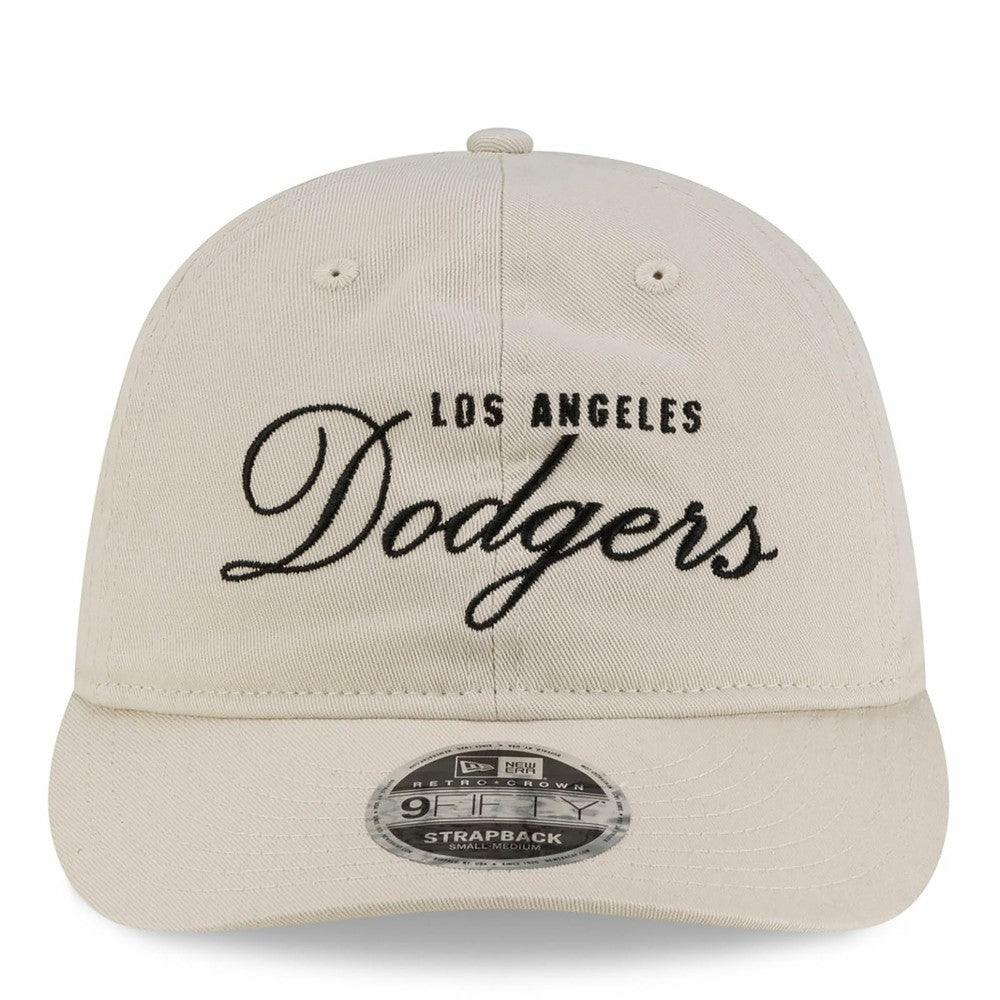 Beige Los Angeles Dodgers New Era x thisisneverthat Retro Crown 9FIFTY Adjustable Hat