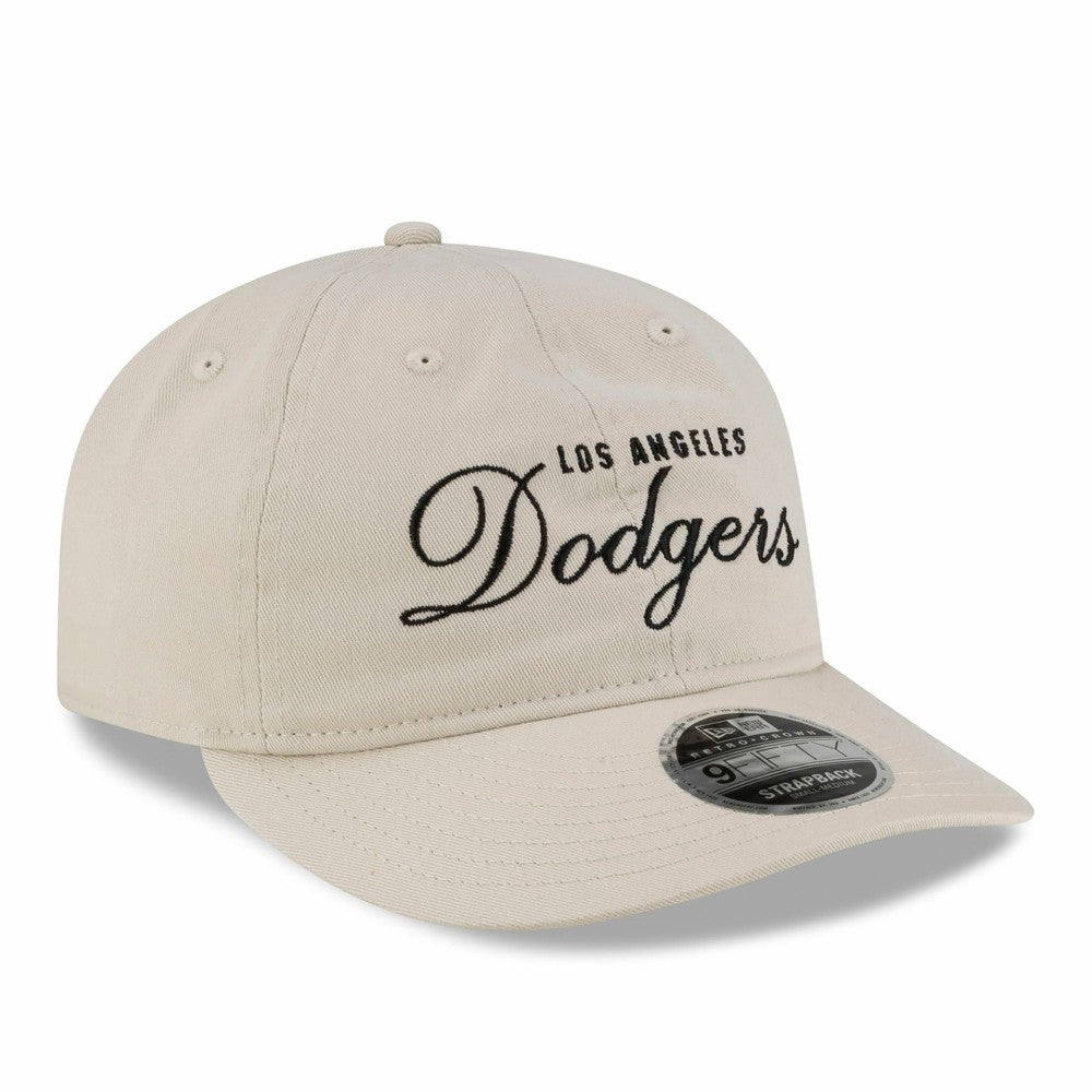 Beige Los Angeles Dodgers New Era x thisisneverthat Retro Crown 9FIFTY Adjustable Hat