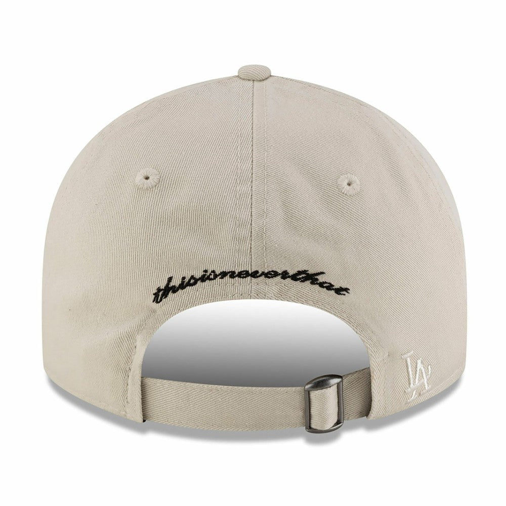 Beige Los Angeles Dodgers New Era x thisisneverthat Retro Crown 9FIFTY Adjustable Hat
