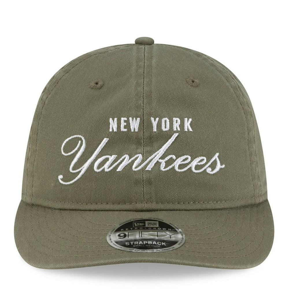 Olive New York Yankees New Era x thisisneverthat Retro Crown 9FIFTY Adjustable Hat