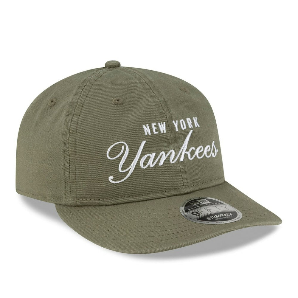 Olive New York Yankees New Era x thisisneverthat Retro Crown 9FIFTY Adjustable Hat