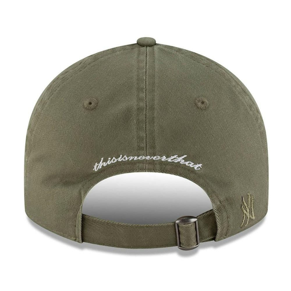 Olive New York Yankees New Era x thisisneverthat Retro Crown 9FIFTY Adjustable Hat