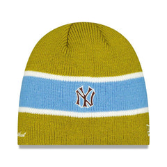 Green/Blue New York Yankees New Era x thisisneverthat Stripe Knit Hat
