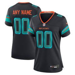 Women's 2025 Rivalries Collection Custom Game Jersey - Miami Dolphins Jerseys