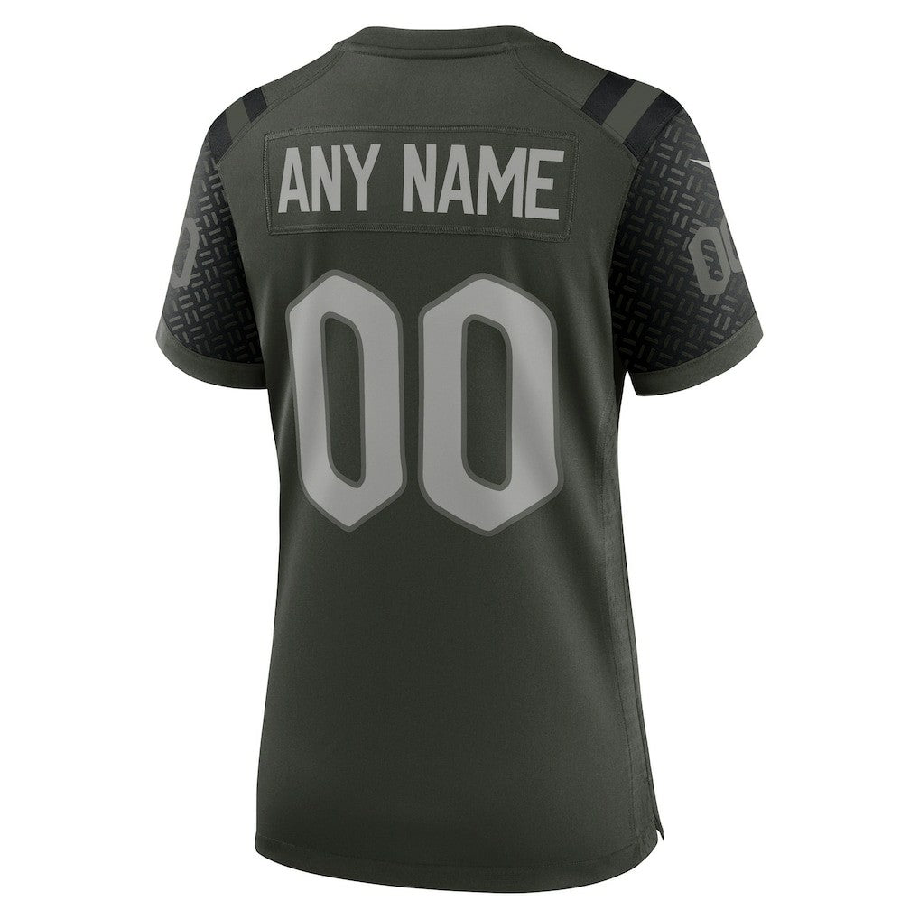 Women's 2025 Rivalries Collection Custom Game Jersey - New York Jets Jerseys