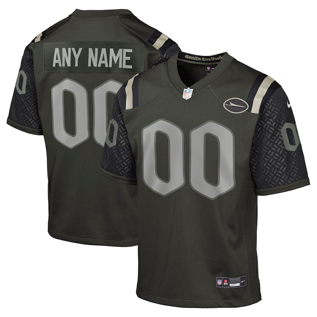 Youth 2025 Rivalries Collection Custom Game Jersey - New York Jets Jerseys