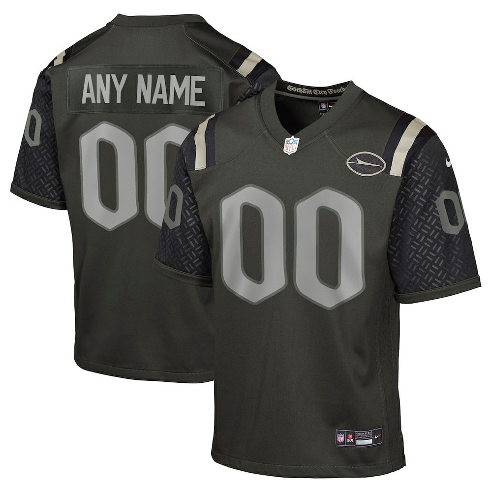 Youth 2025 Rivalries Collection Custom Game Jersey - New York Jets Jerseys
