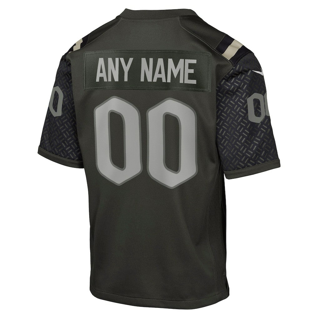 Youth 2025 Rivalries Collection Custom Game Jersey - New York Jets Jerseys