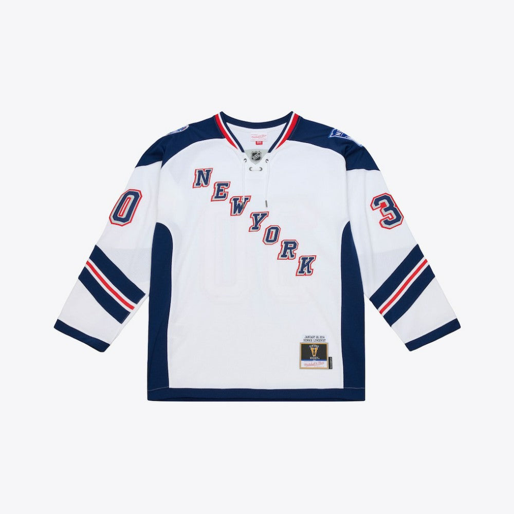 NHL Henrik Lundqvist New York Rangers Mitchell & Ness 2014 NHL Stadium Series Power Play Jersey