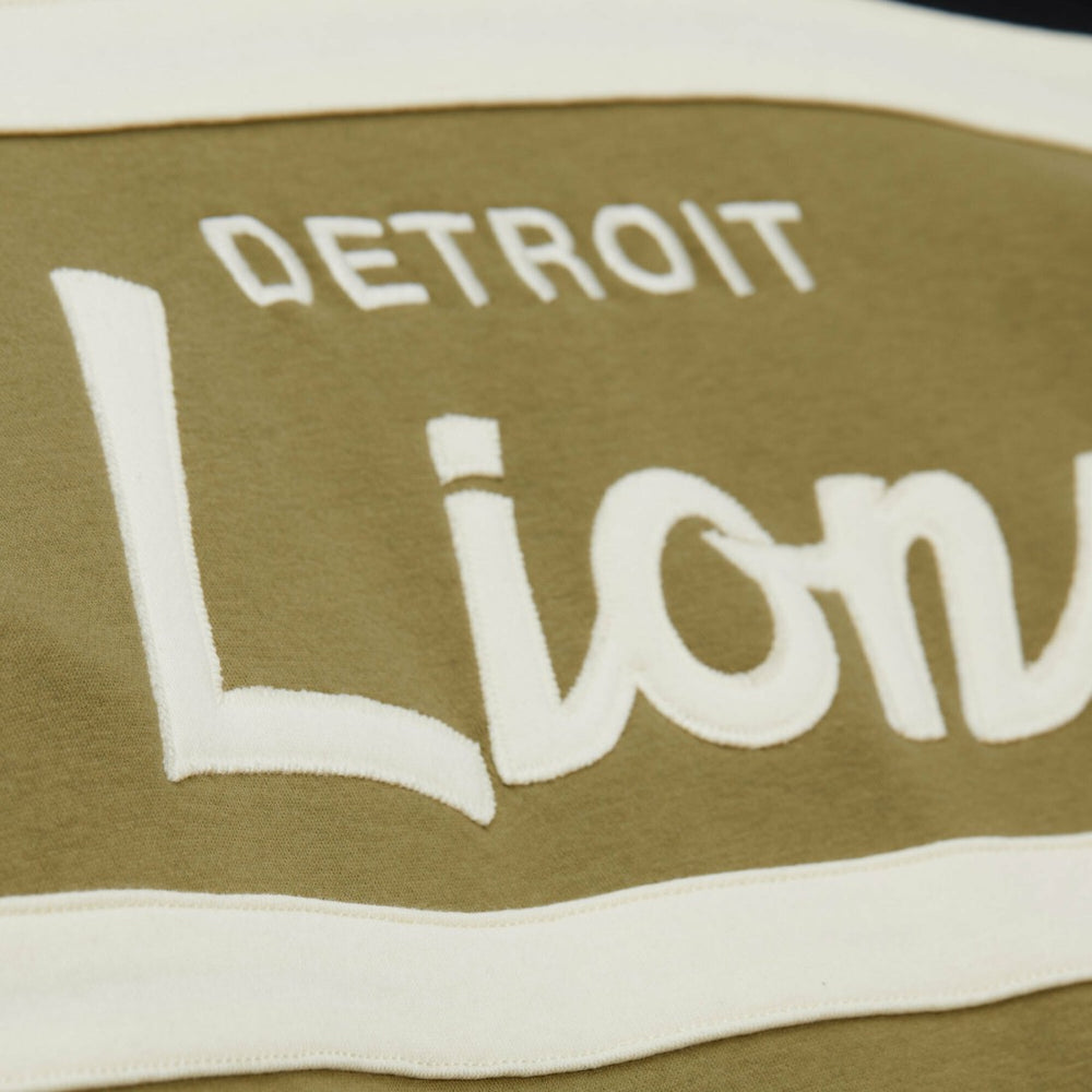 Vintage Logo Head Coach Hoodie - Detroit Lions Hoodies