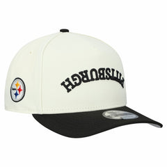 Upside Down 9FIFTY A-Frame Snapback Hat - Pittsburgh Steelers Hats