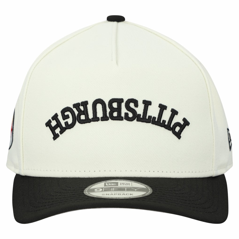 Upside Down 9FIFTY A-Frame Snapback Hat - Pittsburgh Steelers Hats