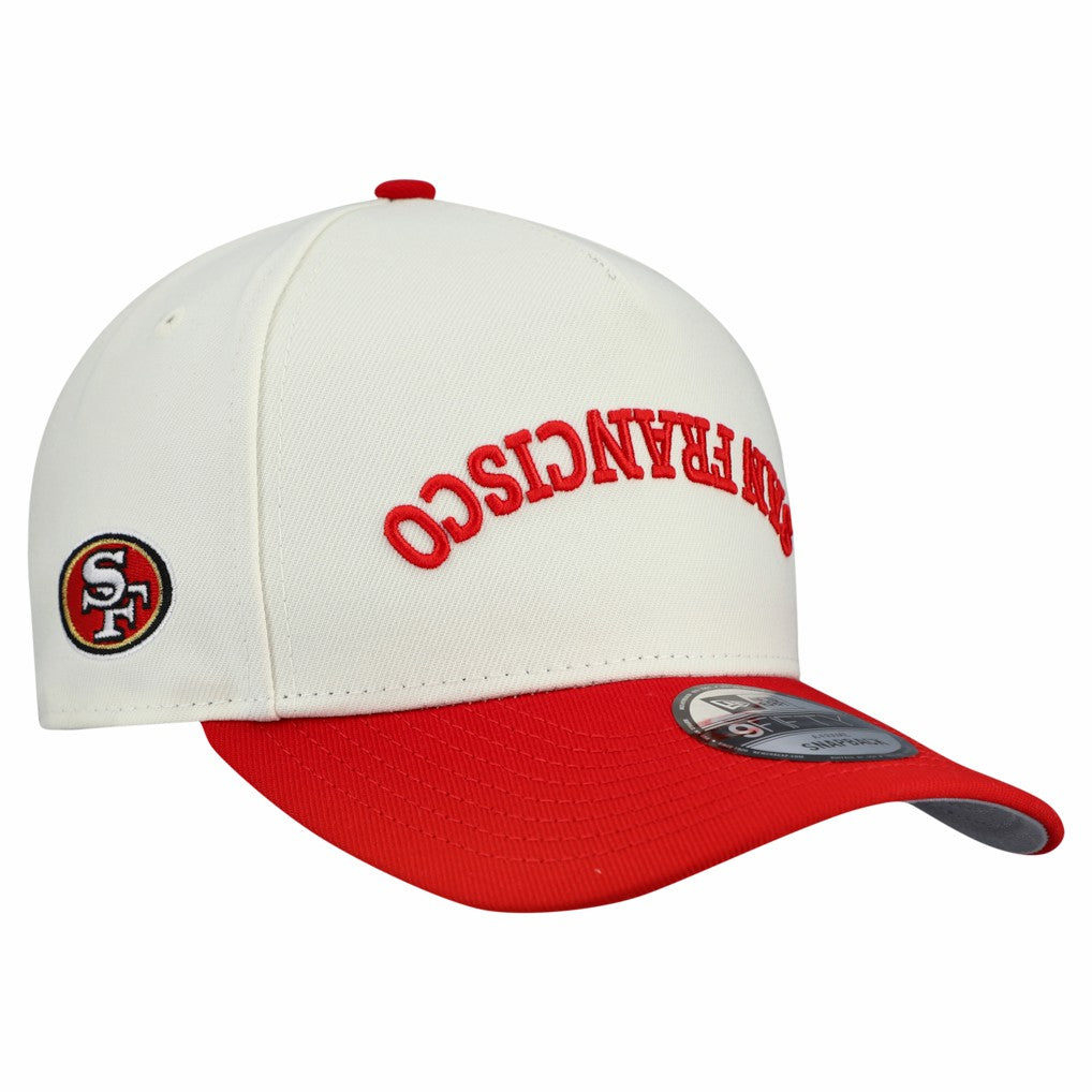 Upside Down 9FIFTY A-Frame Snapback Hat - San Francisco 49ers Hats