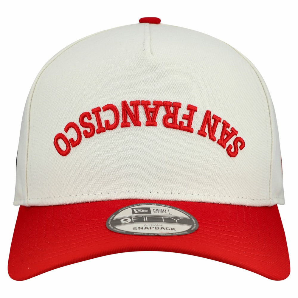 Upside Down 9FIFTY A-Frame Snapback Hat - San Francisco 49ers Hats
