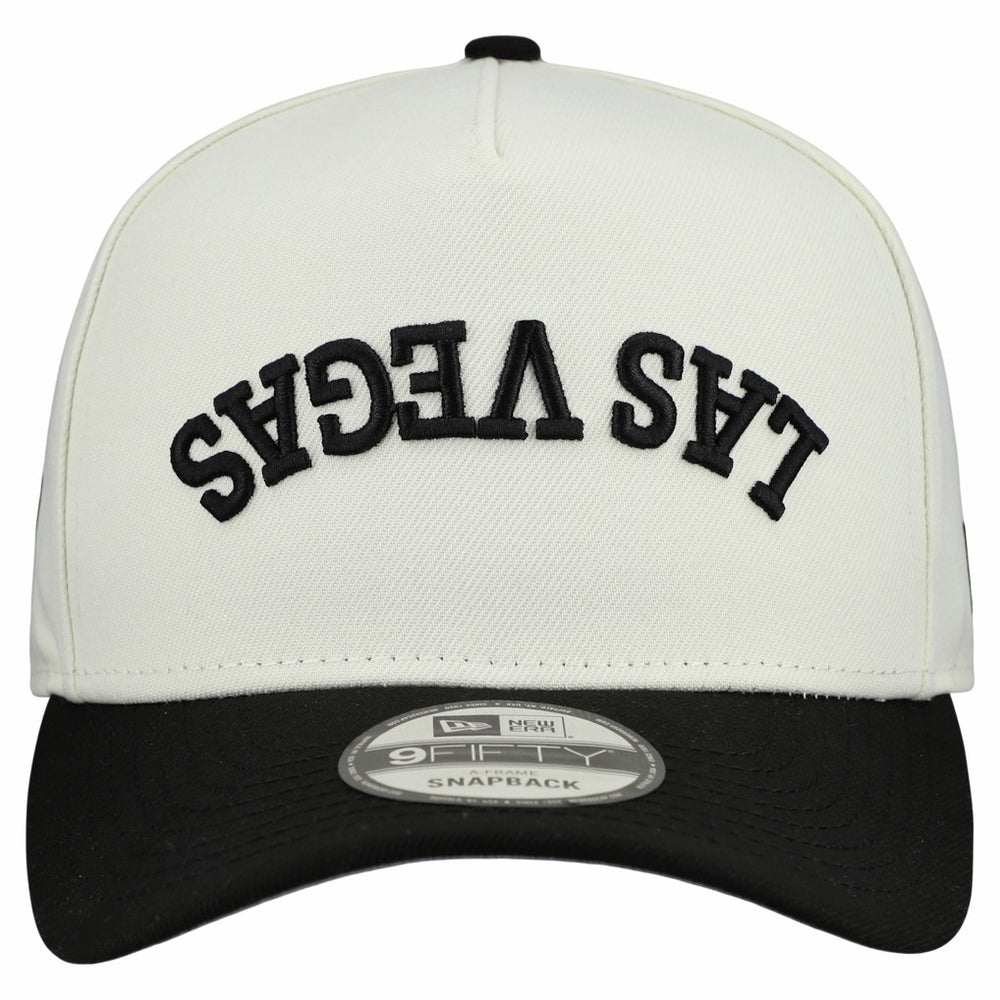 Upside Down 9FIFTY A-Frame Snapback Hat - Las Vegas Raiders Hats