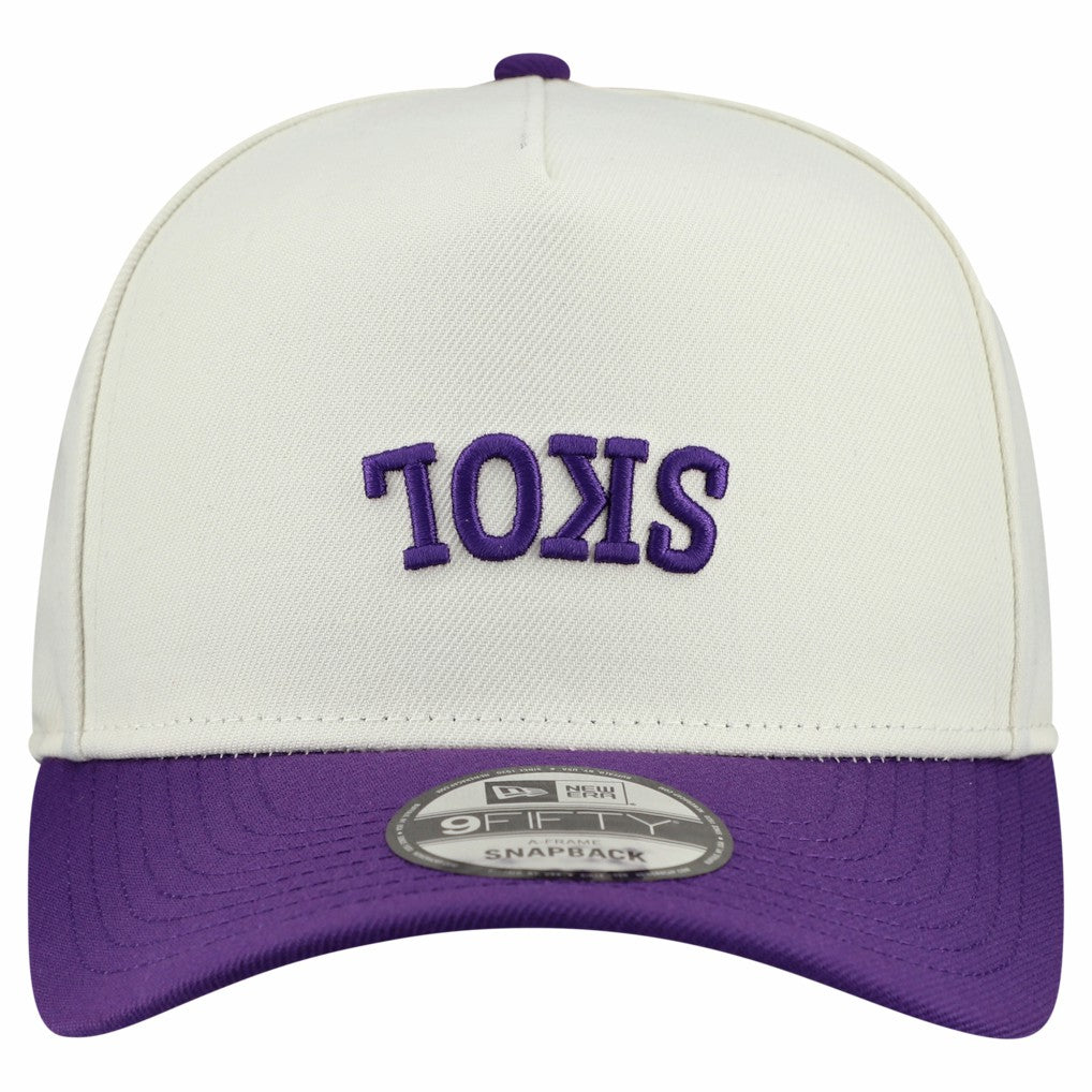 Upside Down 9FIFTY A-Frame Snapback Hat - Minnesota Vikings Hats