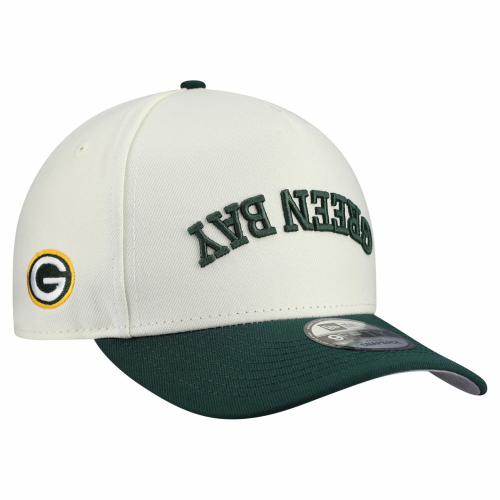 Upside Down 9FIFTY A-Frame Snapback Hat - Green Bay Packers Hats