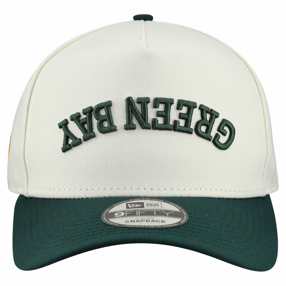 Upside Down 9FIFTY A-Frame Snapback Hat - Green Bay Packers Hats