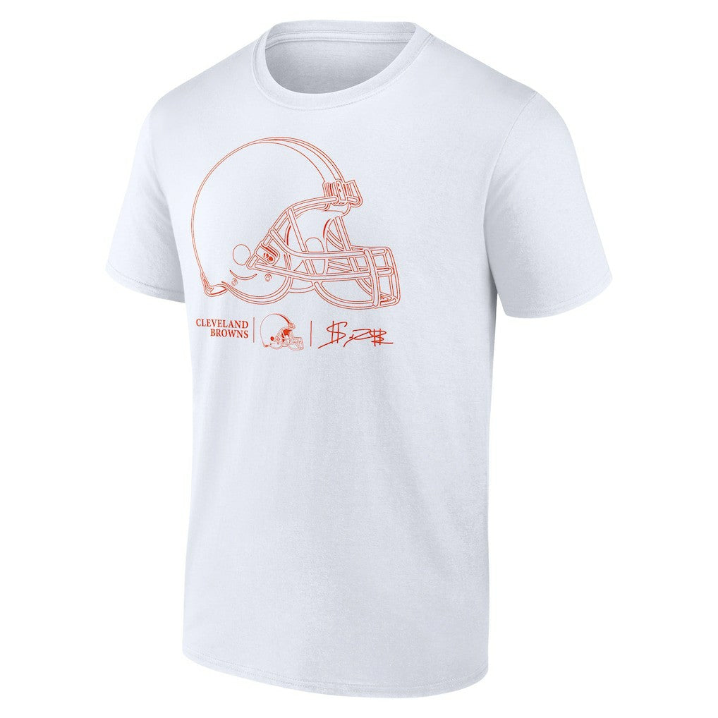 Shedeur Sanders  Outline Player T-Shirt - Cleveland Browns T-shirts