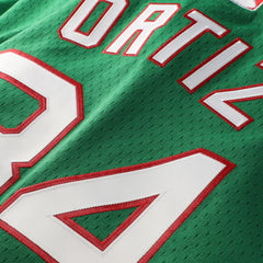 Kelly Green David Ortiz Boston Red Sox Mitchell & Ness Big & Tall Cooperstown Collection Mesh Batting Practice Jersey
