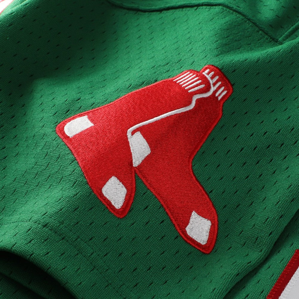 Kelly Green David Ortiz Boston Red Sox Mitchell & Ness Big & Tall Cooperstown Collection Mesh Batting Practice Jersey